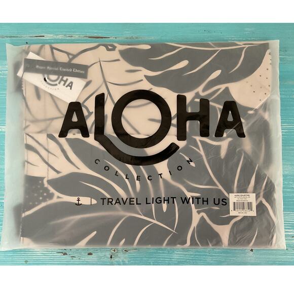 Rare Limited Edition Aloha Collection Holo Holo Reversible Tote Black/Sandstone - Picture 1 of 4